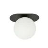 Emibig Kjøkkenbelysning Tak|Taklamper / Takplafonder<Plaza taklampe 1 lys - Svart/Opal