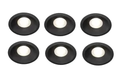 Plejd Lightup-Pris|Plejd<smart lavtbyggende spot / downlight 2200-4000K IP44 8W RA90 - 6 pakning