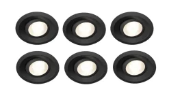 Plejd Lightup-Pris|Plejd<smart tilt lavtbyggende spot / downlight 2200-4000K IP44 8W RA90 - 6 pakning