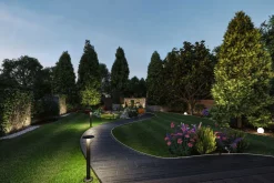 Paulmann Plug & Shine System<Plug & Shine Globe 20 cm 2,8W 3000 Kelvin IP67 - Med jordspyd