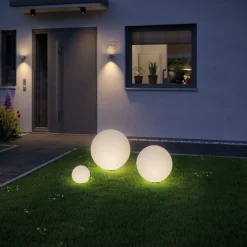 Paulmann Plug & Shine System<Plug & Shine Globe 50 cm 6,5W 3000 Kelvin IP67 - Med jordspyd