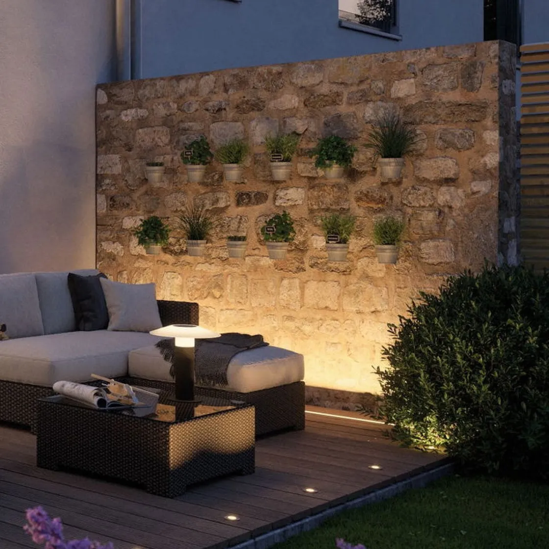 Paulmann Uplights|Plug & Shine System<Plug & Shine innfelt lysstang 8W 3000 Kelvin IP67