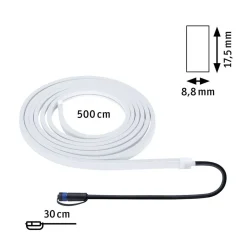 Paulmann Plug & Shine System<Plug & Shine LED Strips 5 meter 26W 3000 Kelvin IP68