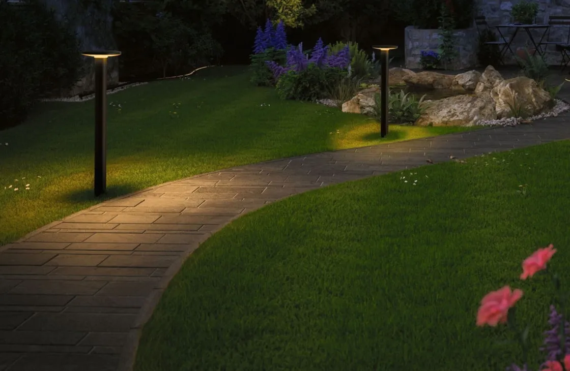 Paulmann Plug & Shine System|Pullert<Plug & Shine Plate pullert IP44 60 cm 6,1W 3000 Kelvin - 24 Volt