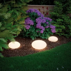 Paulmann Plug & Shine System<Plug & Shine Stone 28 cm 2,8 W 3000 Kelvin IP67 - Med jordspyd