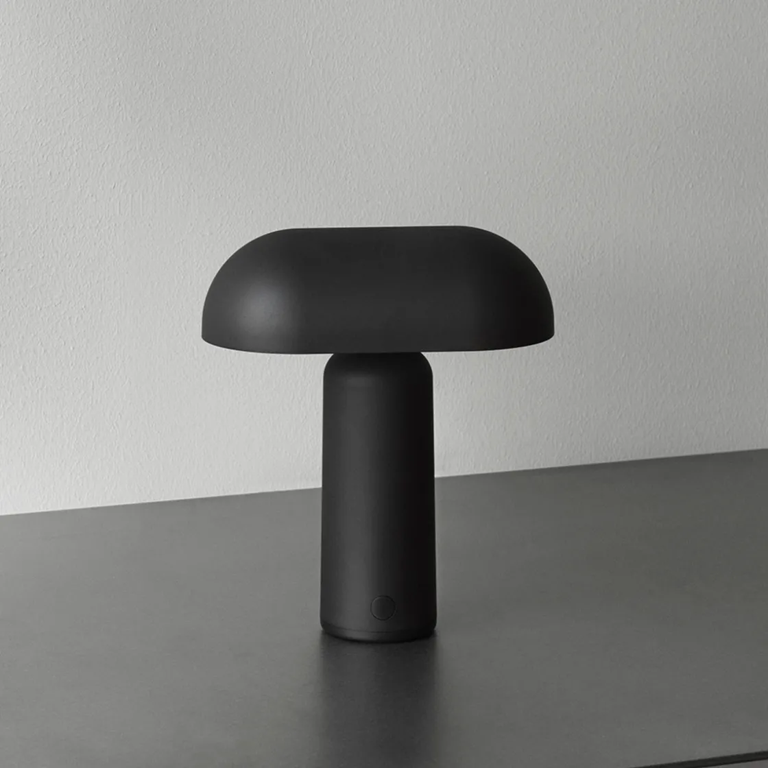Normann Copenhagen Oppladbare Bordlamper<Porta bordlampe - Svart