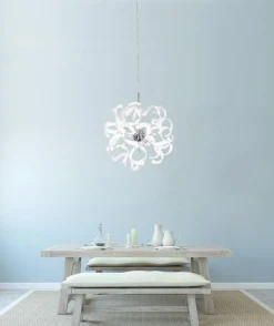 NorDesign Kjøkkenbelysning Tak|Lysekroner<Potenza lysekrone 25 krom