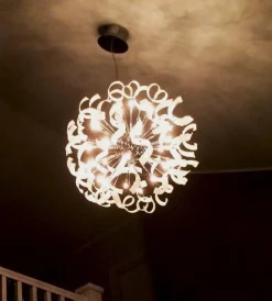 NorDesign Kjøkkenbelysning Tak|Lysekroner<Potenza lysekrone 25 krom