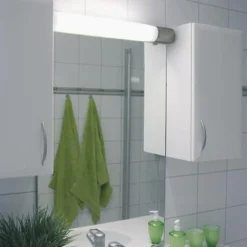 Sg Armaturen As Lightup-Pris|Belysning Over Speilet På Badet<Prelude baderomslampe m/stikk 16W LED 2700K
