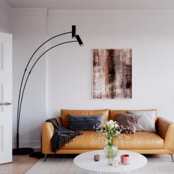 By Rydens Interiørlamper Gulv<Puls gulvlampe 2 lys