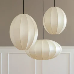 Oi Soi Oi Kjøkkenbelysning Tak|Takpendler<Pumpkin Silkeskjerm