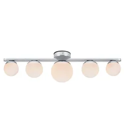 Marksløjd Kjøkkenbelysning Tak|Baderomsbelysning Tak<Puro tak/vegglampe IP44 - Krom/opal -