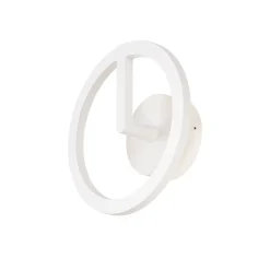 Slv Utelamper Til Kystområder|Utelamper - Veggskjold / Plafond<Q-ring 27 cm vegglampe utendørs 10W 3000 kelvin IP65 - dimbar