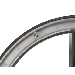 Slv Utelamper Til Kystområder|Utelamper - Veggskjold / Plafond<Q-ring 27 cm vegglampe utendørs 10W 3000 kelvin IP65 - dimbar