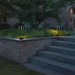 Slv Pullert<Quadrulo pullert 53 cm IP55 7W 3000 Kelvin