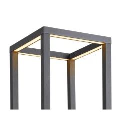 Slv Pullert<Quadrulo pullert 53 cm IP55 7W 3000 Kelvin