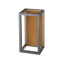 Slv Utelamper - Veggskjold / Plafond<Quadrulo vegglampe utendørs 7,4W 3000 Kelvin IP55