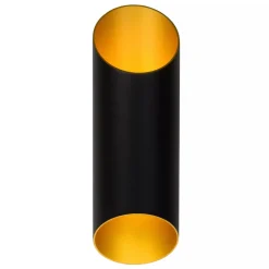 Lucide Vegglamper Med Opp/Ned Lys<Quirijn vegglampe opp/ned innendørs - Svart/Matt gullfarget