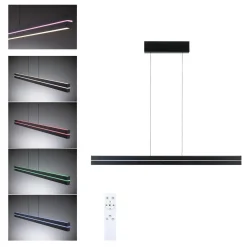 Paulmann Kjøkkenbelysning Tak|Takpendler<Raiko takpendel 19/6W 2700-6500 Kelvin RGB med fjernkontroll