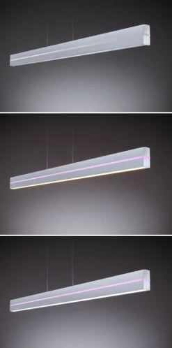 Paulmann Kjøkkenbelysning Tak|Takpendler<Raiko takpendel 19/6W 2700-6500 Kelvin RGB med fjernkontroll