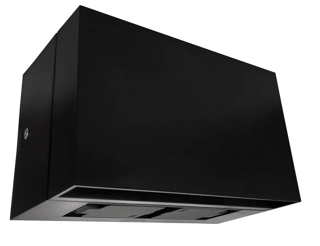 NorDesign Utelamper Med Opp/Ned Lys<Rapido K2 vegglampe utendørs Opp/ned med stikkontakt 12W LED 3000K -