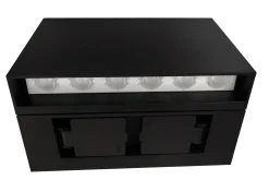 NorDesign Utelamper Med Opp/Ned Lys<Rapido K1 vegglampe utendørs ned med stikkontakt 7W LED 3000K -