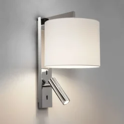 Astro Lighting Leselamper<Ravello LED Reader vegglampe rund skjerm