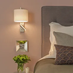 Astro Lighting Leselamper<Ravello LED Reader vegglampe rund skjerm