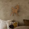 Ferm Living Barneromsbelysning<Rådyr vegglampe- eik
