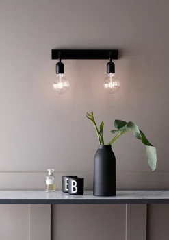 Belid Baderomsbelysning Vegg<Regal dobbel vegglampe IP44 E27