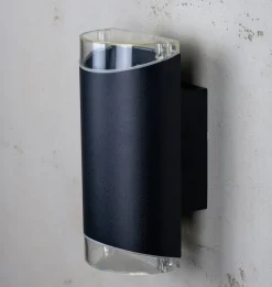 Dyberg Larsen Utelamper Med Opp/Ned Lys<Ribe vegglampe opp/ned utendørs IP44 GU10 -