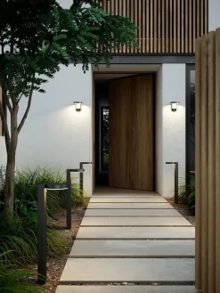 Nordlux Solcellebelysning|Pullert<Rica Round pullert solcelle m/bevegelse sensor -