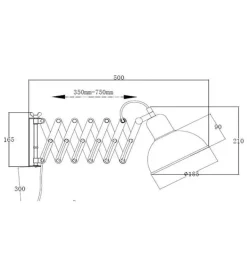 Marksløjd Interiørlamper|Leselamper<Riggs vegglampe