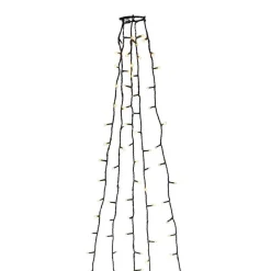 Konstsmide Juletrelys Inne<Ring slynge for juletre 5x40 LED 240 cm -