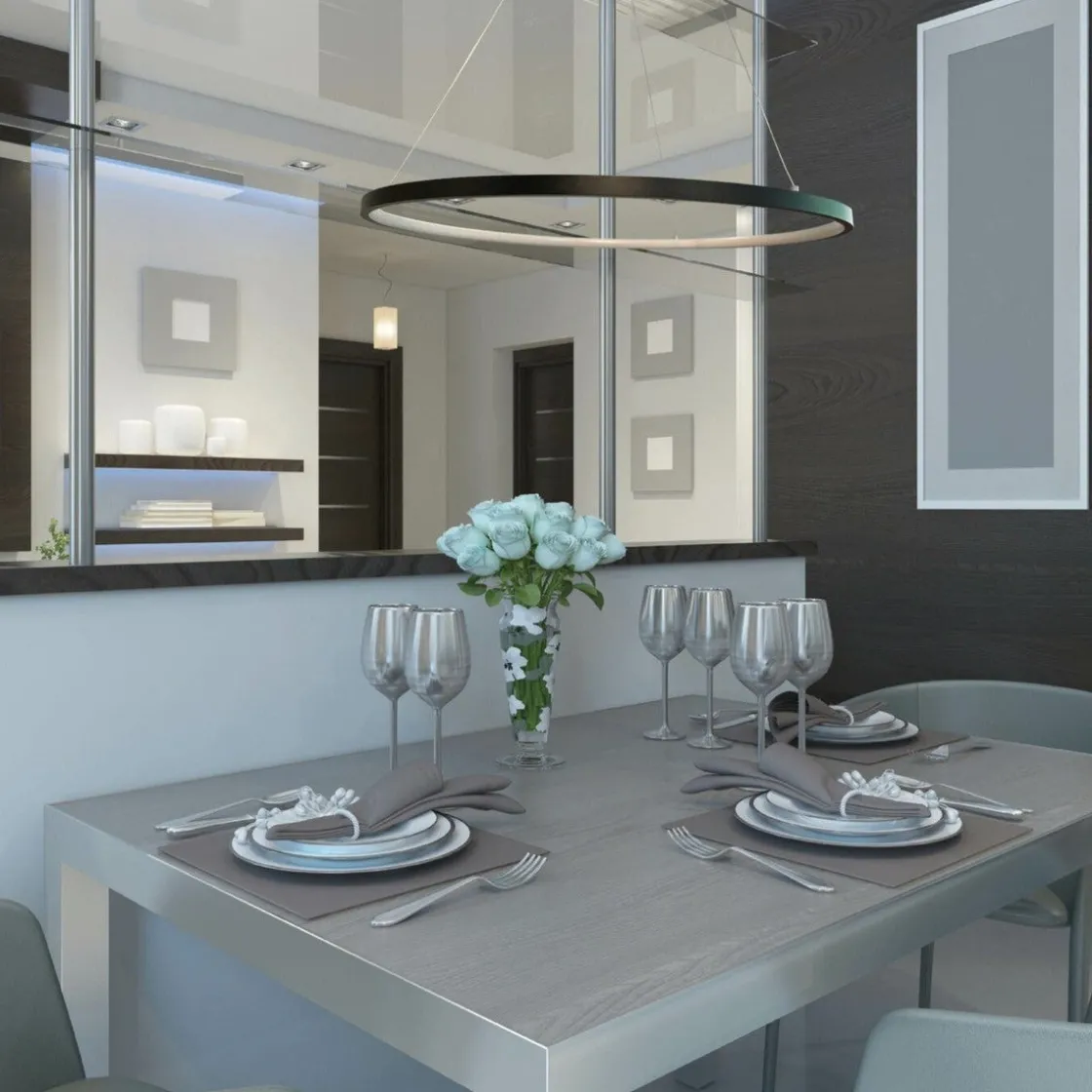 NorDesign Kjøkkenbelysning Tak|Takpendler<Ringo 40 cm takpendel 12W 2700 Kelvin RA90 dimbar -