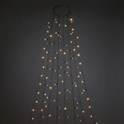 Konstsmide Juletrelys & Lysslynger<Ringslynge 2,4 meter Firefly 8 x 30 LED - Frostet