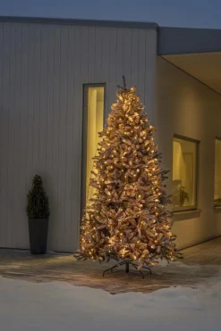 Konstsmide Juletrelys & Lysslynger<Ringslynge 8x50 LED lys 4 meter utendørs med funklefunksjon IP44 -