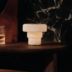 Ferm Living Oppladbare Bordlamper<Ripple bærbar bordlampe