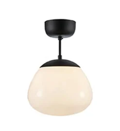 Marksløjd Kjøkkenbelysning Tak|Takpendler<Rise taklampe - Svart/Opal hvit -