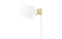 Normann Copenhagen Leselamper<Rise vegglampe, hvit