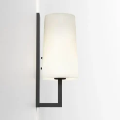 Astro Lighting Baderomsbelysning Vegg<Riva 350 vegglampe baderom IP44 med glass skjerm