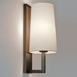 Astro Lighting Interiørlamper<Riva 350 vegglampe med stoffskjerm