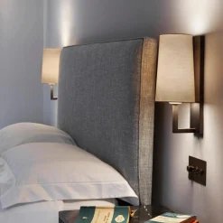 Astro Lighting Interiørlamper<Riva 350 vegglampe med stoffskjerm