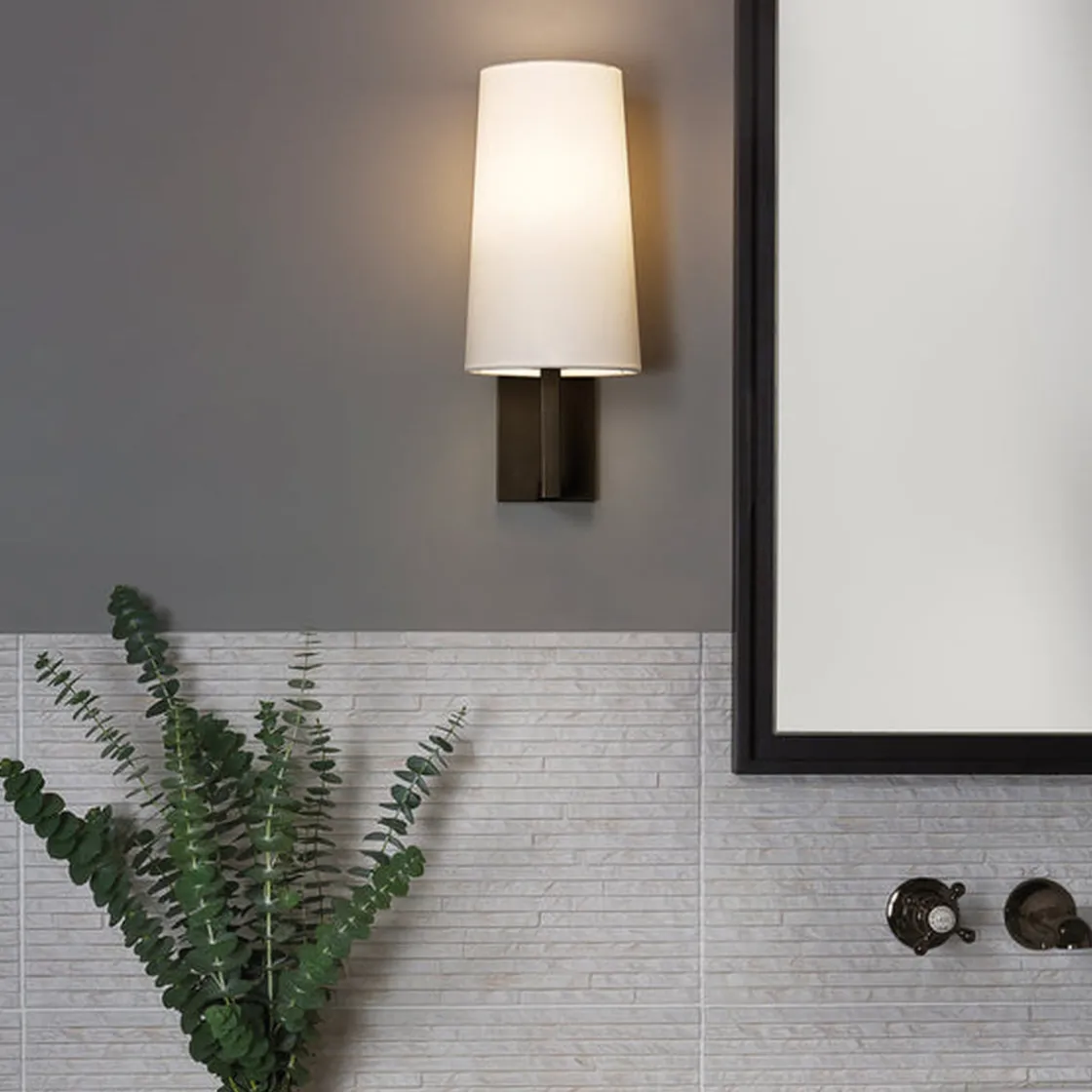 Astro Lighting Interiørlamper<Riva 350 vegglampe med stoffskjerm