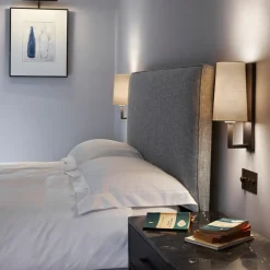 Astro Lighting Interiørlamper<Riva 350 vegglampe med stoffskjerm