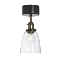 Pr home of Scandinavia Ab Kjøkkenbelysning Tak|Taklamper / Takplafonder<Rock taklampe - Svart/Klar