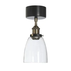 Pr home of Scandinavia Ab Kjøkkenbelysning Tak|Taklamper / Takplafonder<Rock taklampe - Svart/Klar