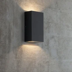 Nordlux Utelamper Med Opp/Ned Lys<Rold flat vegglampe utendørs opp/ned IP54 2x5W