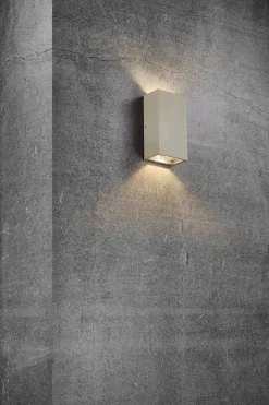 Nordlux Utelamper Med Opp/Ned Lys<Rold flat vegglampe utendørs opp/ned IP54 2x5W