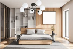 Emibig Kjøkkenbelysning Tak|Taklamper / Takplafonder<Roma taklampe 6-lys - Svart/Opal